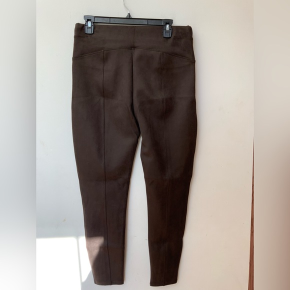 Spanx Chocolate Velvet Leggings NWT - Picture 5 of 7